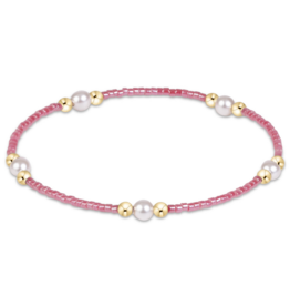 ENEWTON DESIGN Hope Purpose Pearl Bracelet in Pink Champagne/Gold
