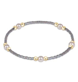 ENEWTON DESIGN Hope Purpose Pearl Bracelet in Morning Mist/Gold