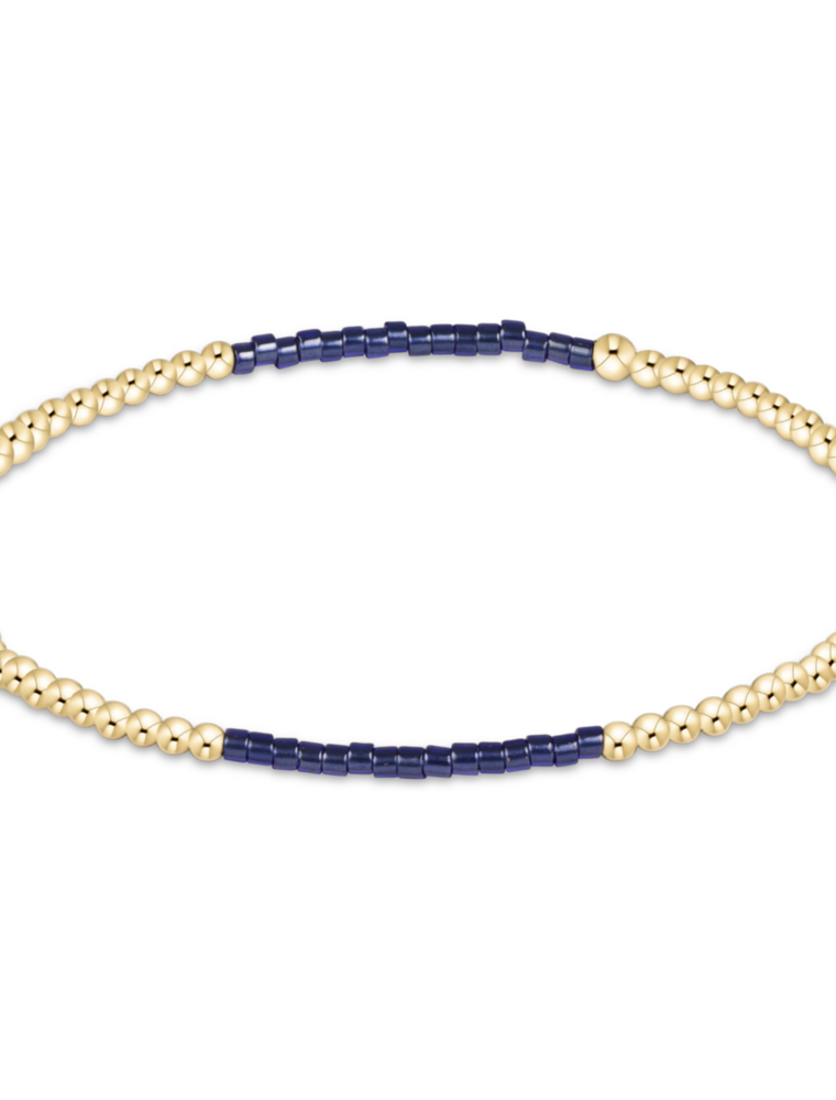 ENEWTON DESIGN Hope Blissful Bracelet in Navy/Gold