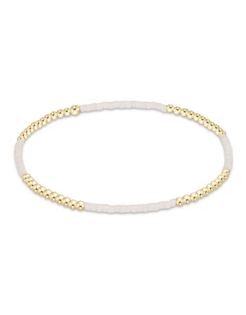 ENEWTON DESIGN Hope Blissful Bracelet in Milkshake/Gold