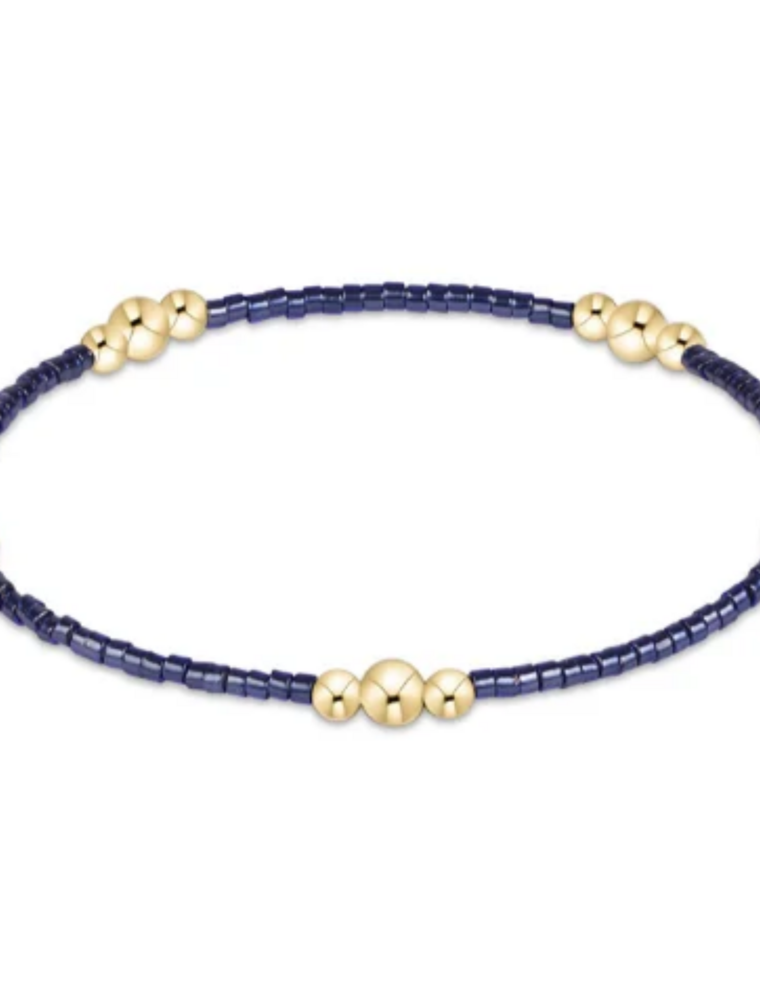 ENEWTON DESIGN Hope Purpose Bracelet in Navy/Gold