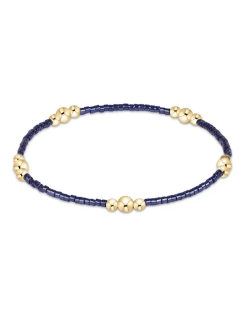 ENEWTON DESIGN Hope Purpose Bracelet in Navy/Gold