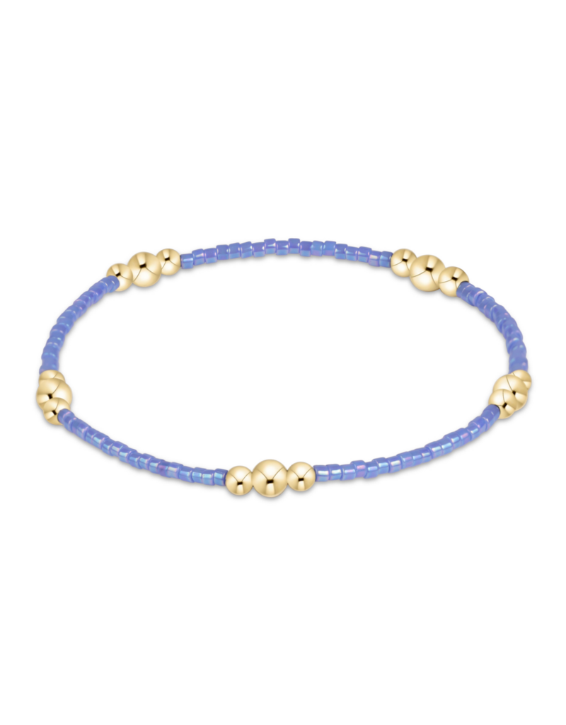 ENEWTON DESIGN Hope Purpose Bracelet in Bright Blue/Gold
