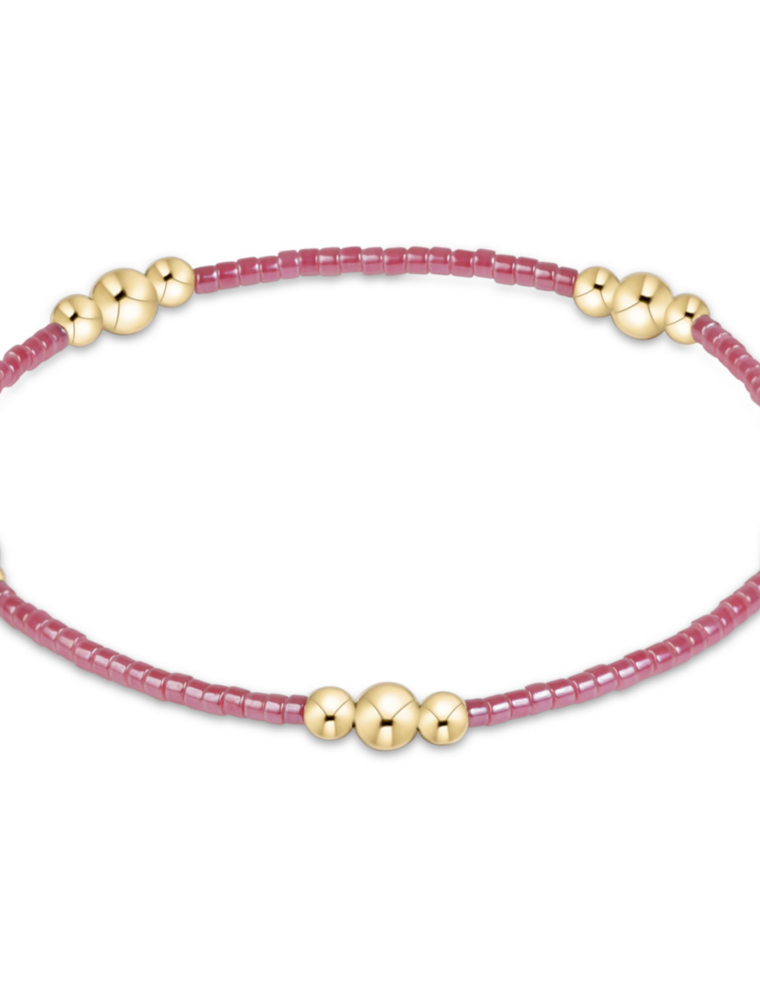 ENEWTON DESIGN Hope Purpose Bracelet in Pink Champagne/Gold