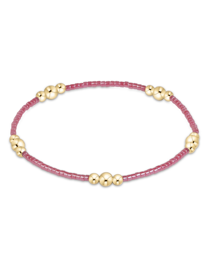 ENEWTON DESIGN Hope Purpose Bracelet in Pink Champagne/Gold