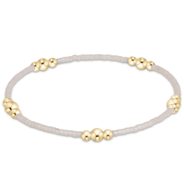 ENEWTON DESIGN Hope Purpose Bracelet in Milkshake/Gold