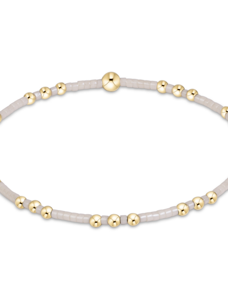 ENEWTON DESIGN Hope Joy Bracelet in Milkshake/Gold