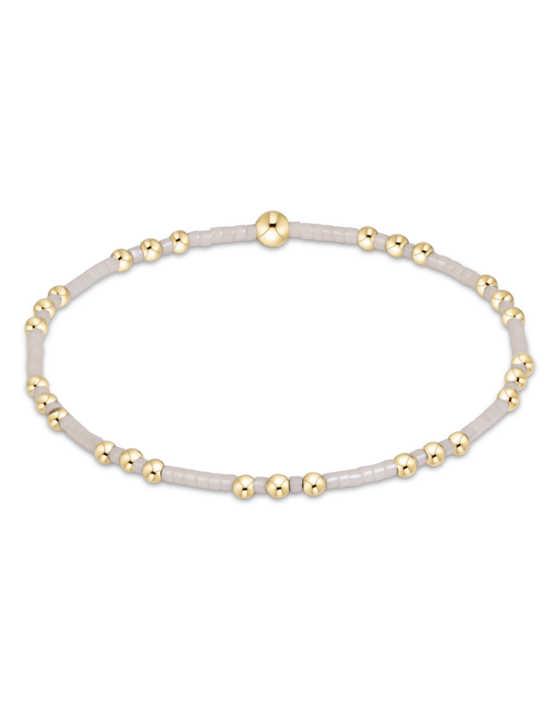 ENEWTON DESIGN Hope Joy Bracelet in Milkshake/Gold