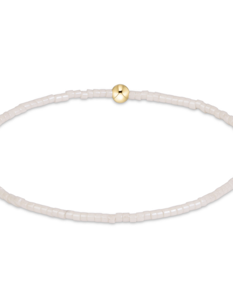 ENEWTON DESIGN Hope Classic Bracelet in Milkshake/Gold
