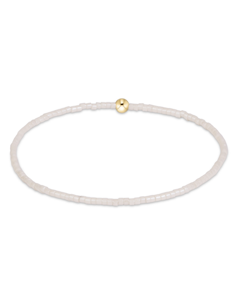 ENEWTON DESIGN Hope Classic Bracelet in Milkshake/Gold