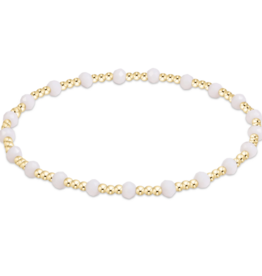 ENEWTON DESIGN Flirty Sincerity Bracelet in White/Gold