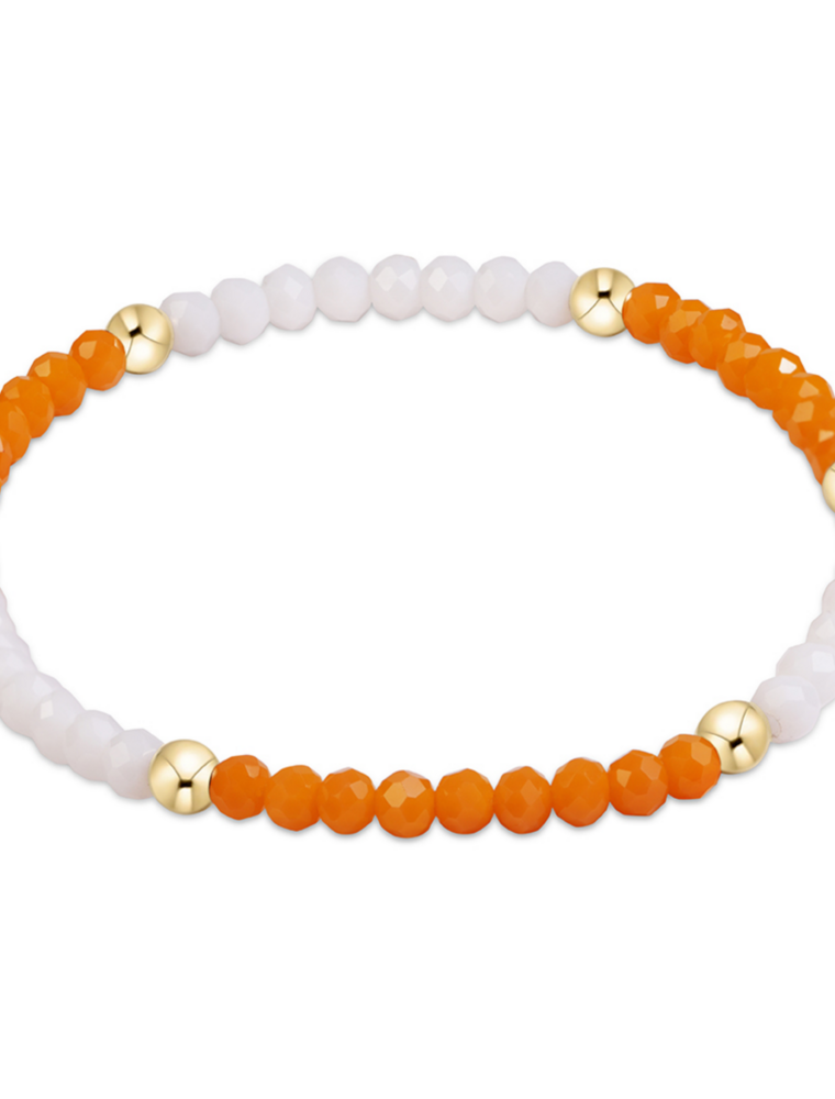 ENEWTON DESIGN Flirty Presence Bracelet in Orange/White/Gold