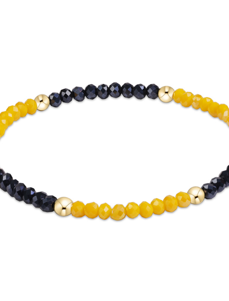 ENEWTON DESIGN Flirty Presence Bracelet in Golden Yellow/Navy/Gold
