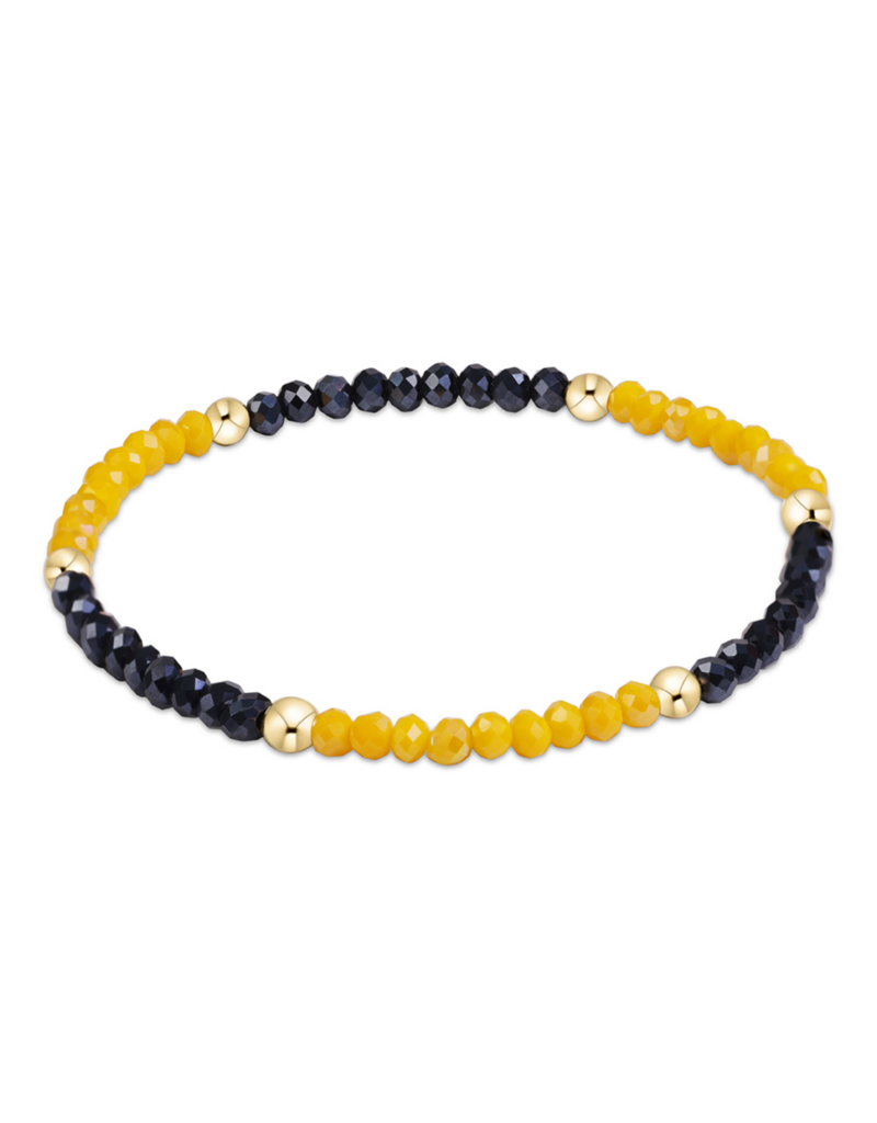 ENEWTON DESIGN Flirty Presence Bracelet in Golden Yellow/Navy/Gold