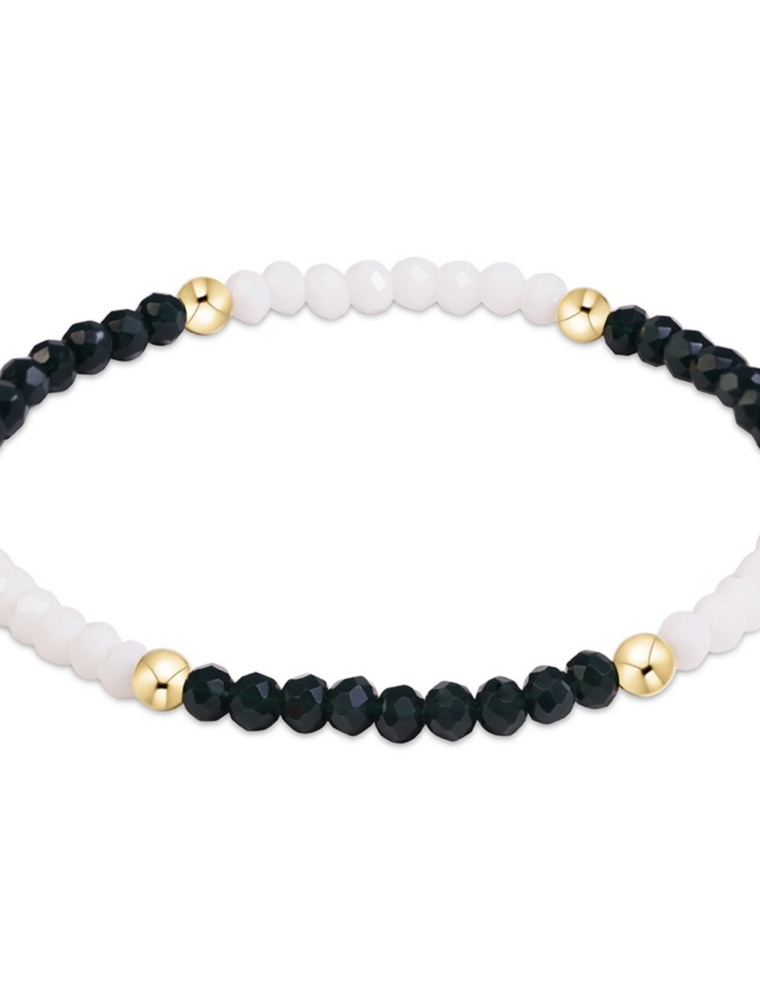 ENEWTON DESIGN Flirty Presence Bracelet in Dark Green/White/Gold