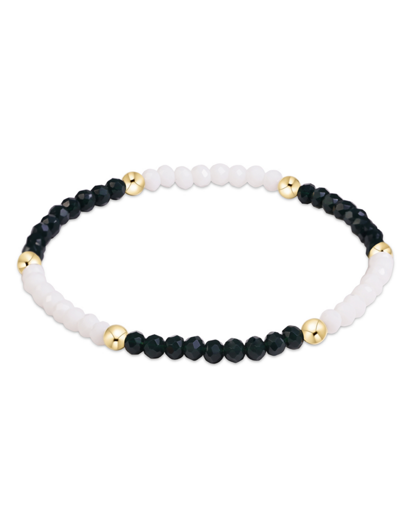 ENEWTON DESIGN Flirty Presence Bracelet in Dark Green/White/Gold