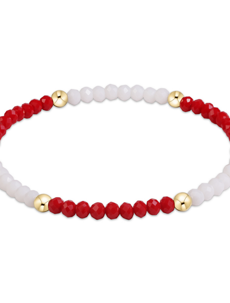 ENEWTON DESIGN Flirty Presence Bracelet in Red/White/Gold