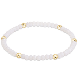 ENEWTON DESIGN Flirty Presence Bracelet in White/Gold