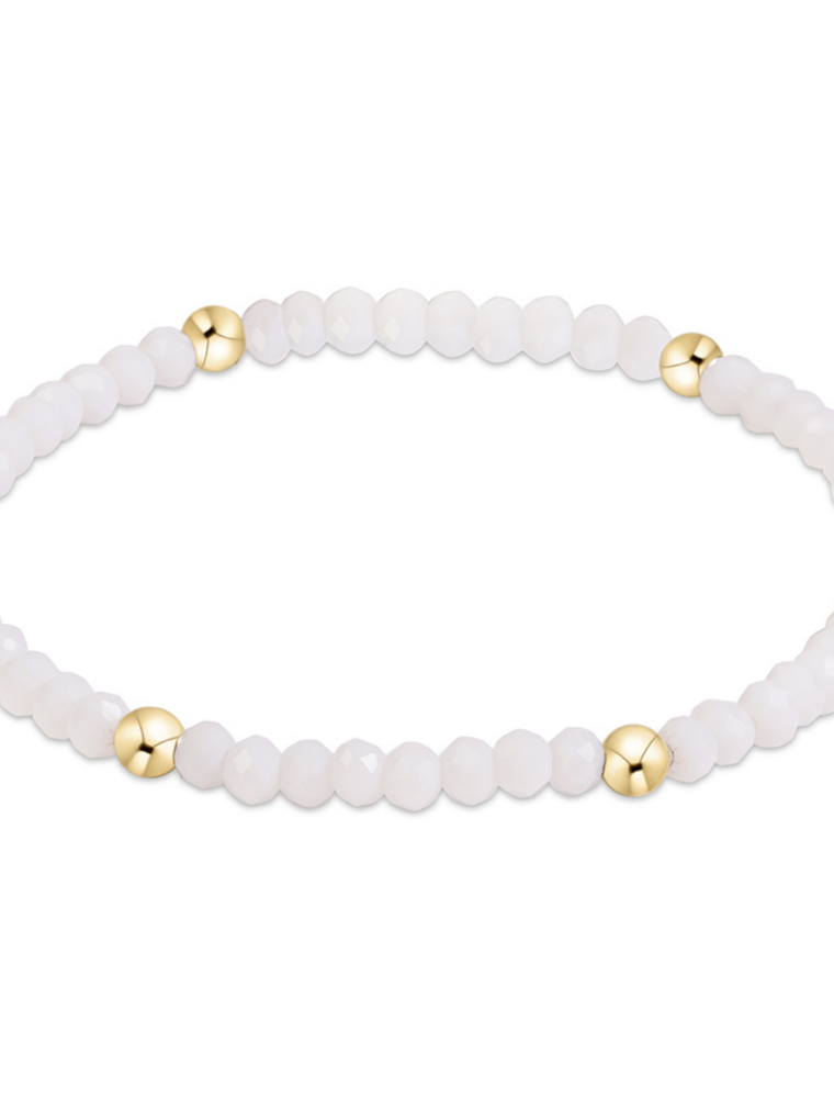 ENEWTON DESIGN Flirty Presence Bracelet in White/Gold