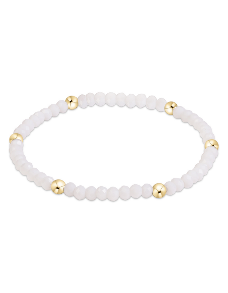 ENEWTON DESIGN Flirty Presence Bracelet in White/Gold