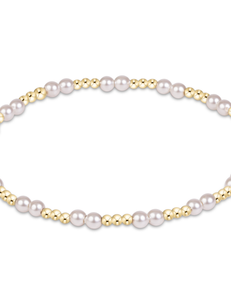 ENEWTON DESIGN Together Pearl 3mm Bracelet in Gold