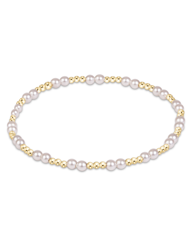 ENEWTON DESIGN Together Pearl 3mm Bracelet in Gold