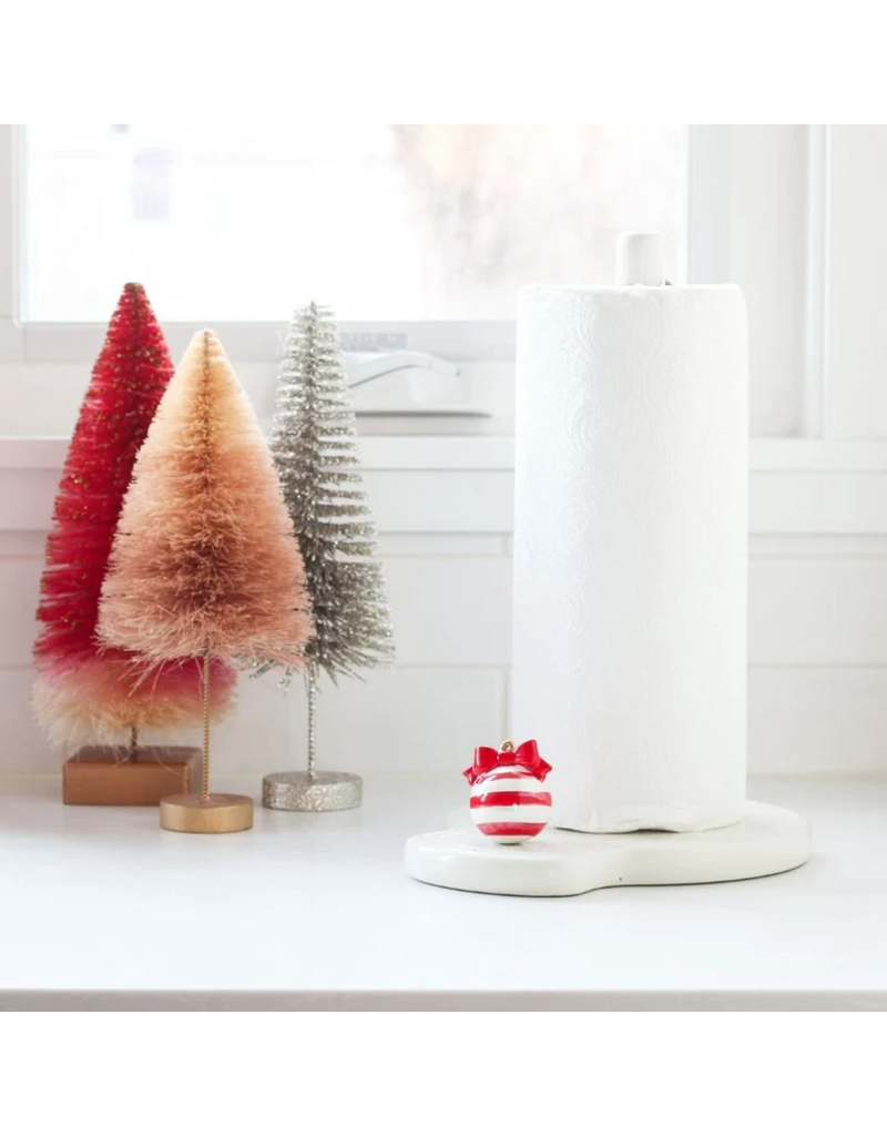 NORA FLEMING Deck The Halls Red Ornament Mini