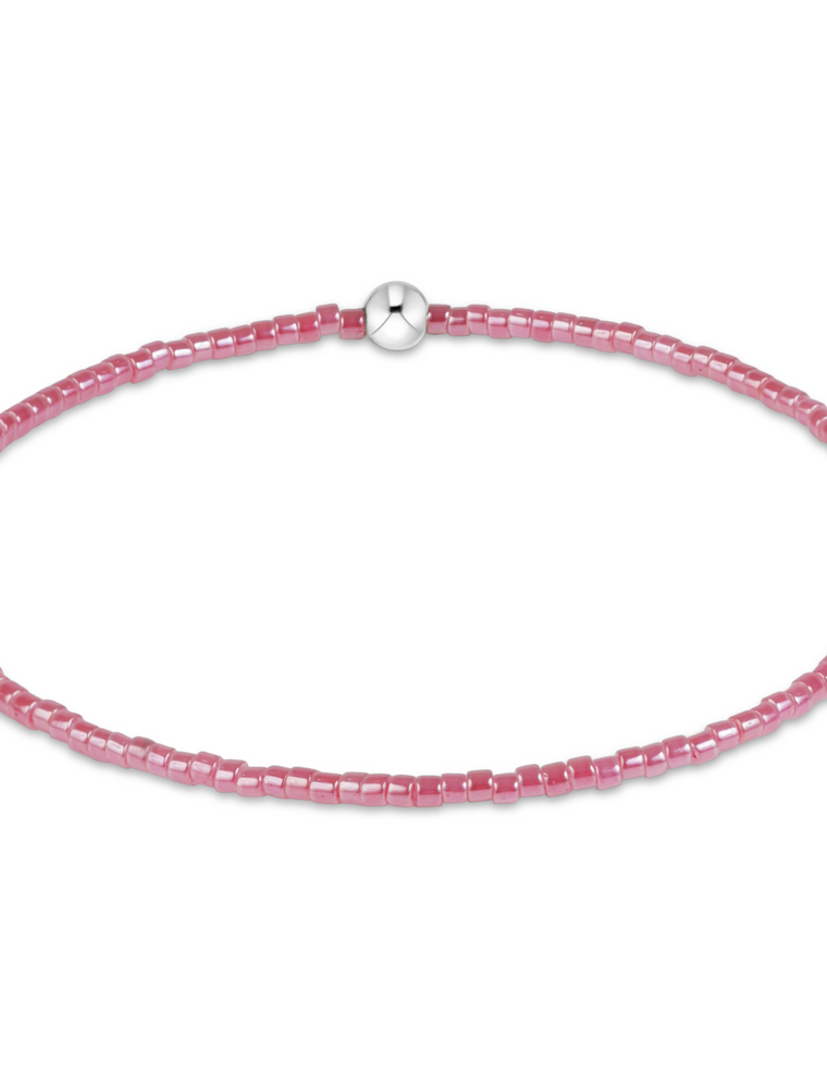 ENEWTON DESIGN Hope Classic Bracelet in Pink Champagne/Silver
