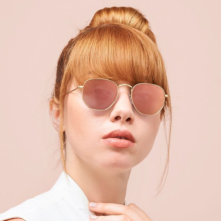 Freyrs Alex Sunglasses with Rose Lenses