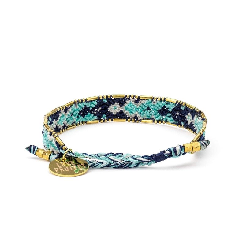 Love is Project Bali Friendship Bracelet in Ocean Plunge