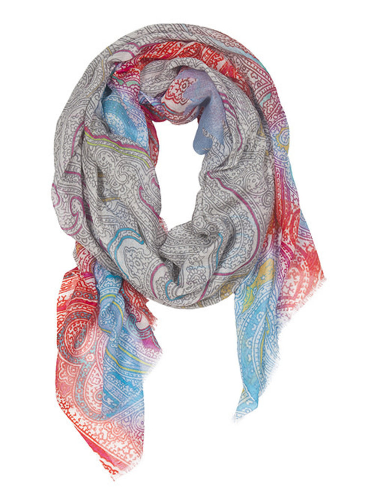 Paisley Graphic Scarf