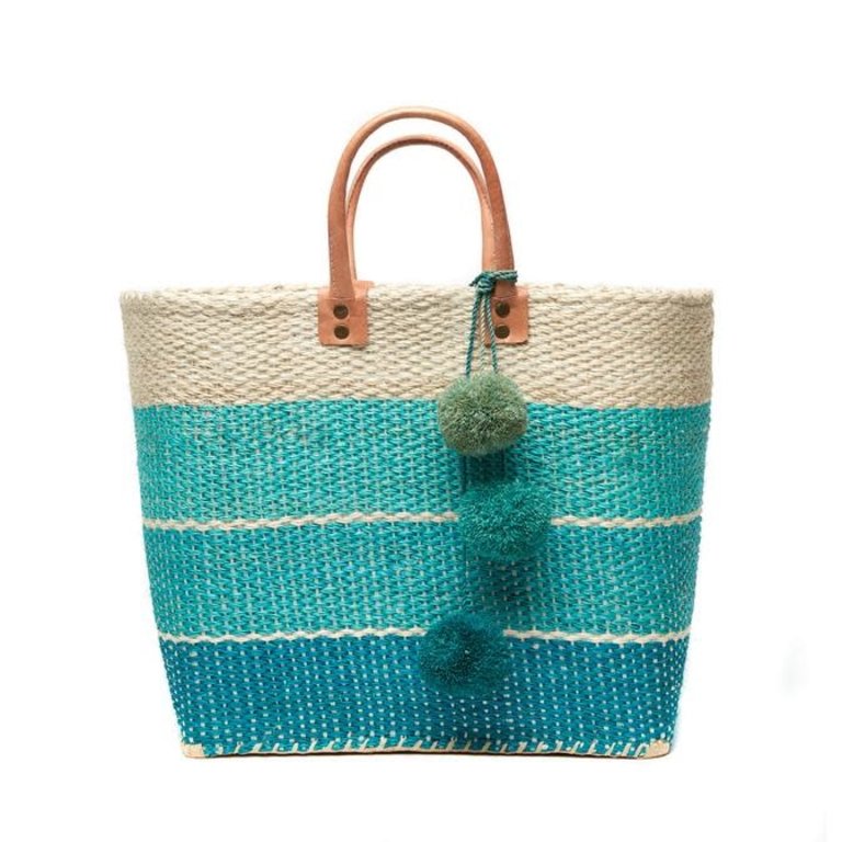 Mar Y Sol Samana Tote in Aqua