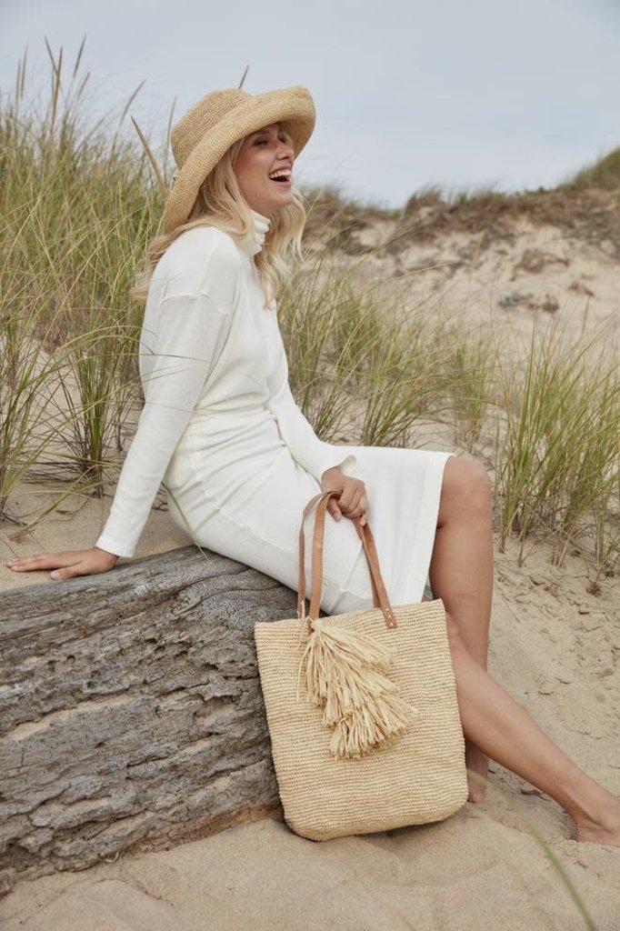 Mar Y Sol Carolina Tote in Natural