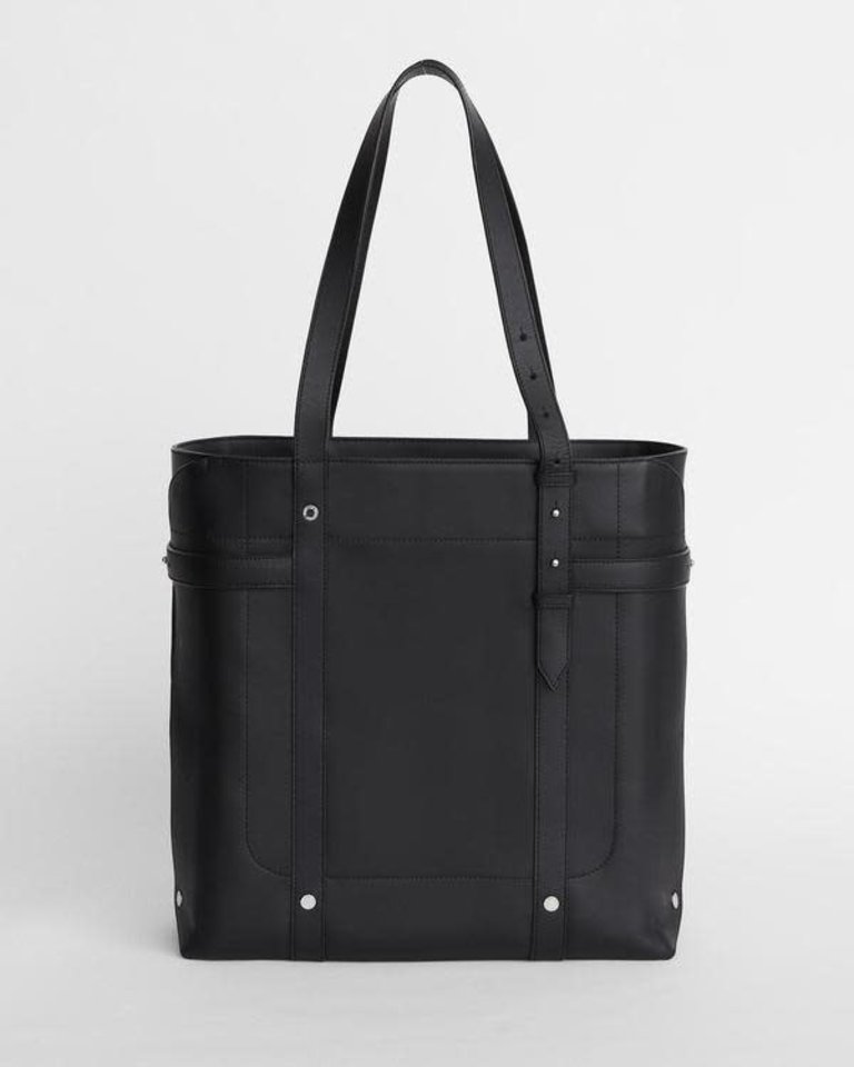 Miller Leather Vertical Tote