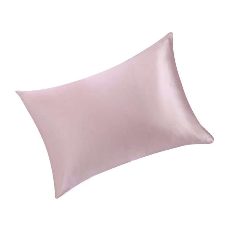 Blush Pink Standard Silk Pillow Case