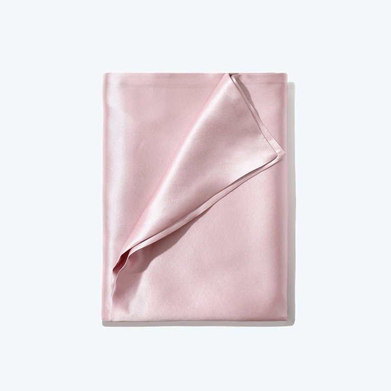 Blush Pink Standard Silk Pillow Case