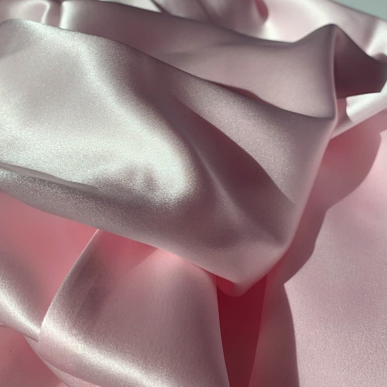 Blush Pink Standard Silk Pillow Case