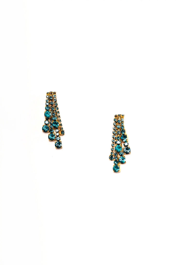 Elizabeth Cole Lilac Earrings