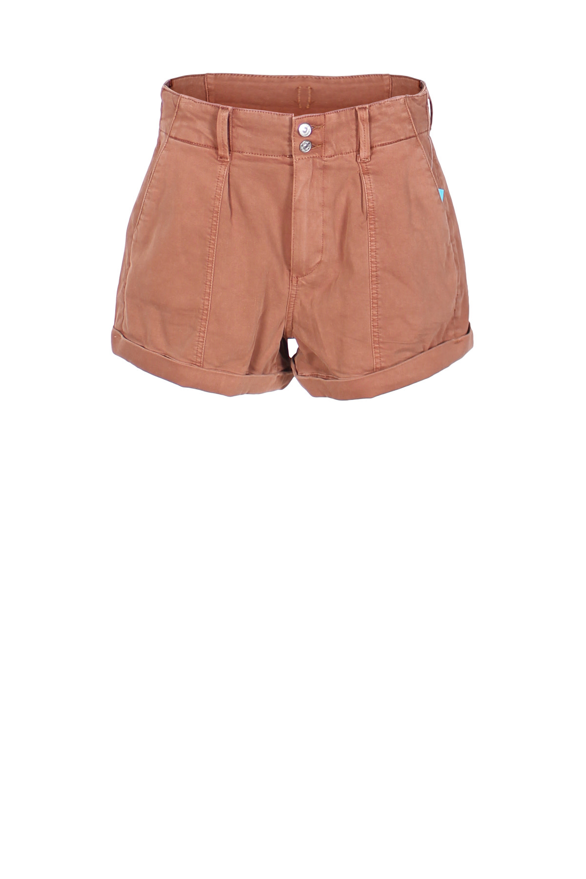 Brooklyn Short in Vintage Mocha Bisque Cerulean Boutique