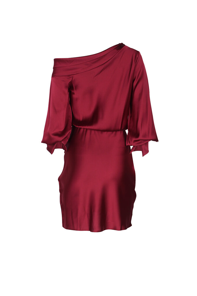 Lucinda Dress in Cranberry