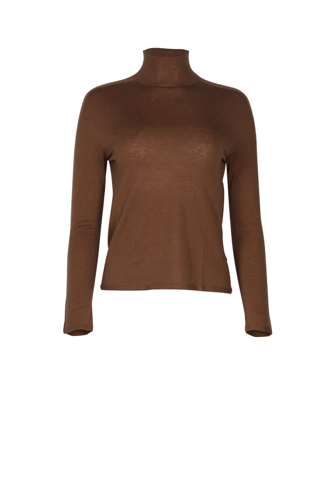 Age of Influence Jensen Mock Neck in Camel