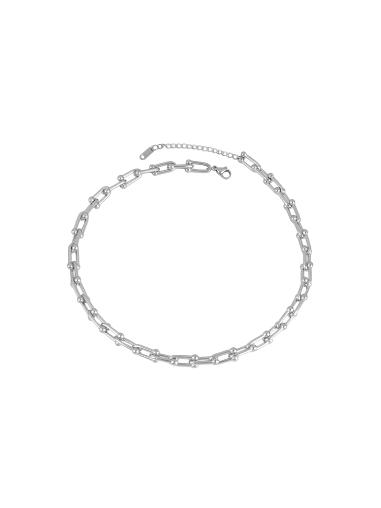 Cerulean Mason Necklace in Silver