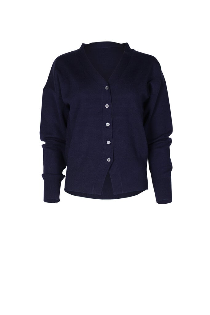 Age of Influence Jenna Cardigan in Navy