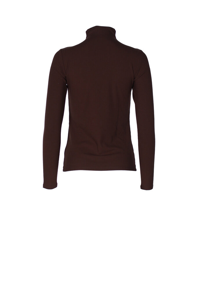 Age of Influence Lanis Ribbed Coco Turtleneck