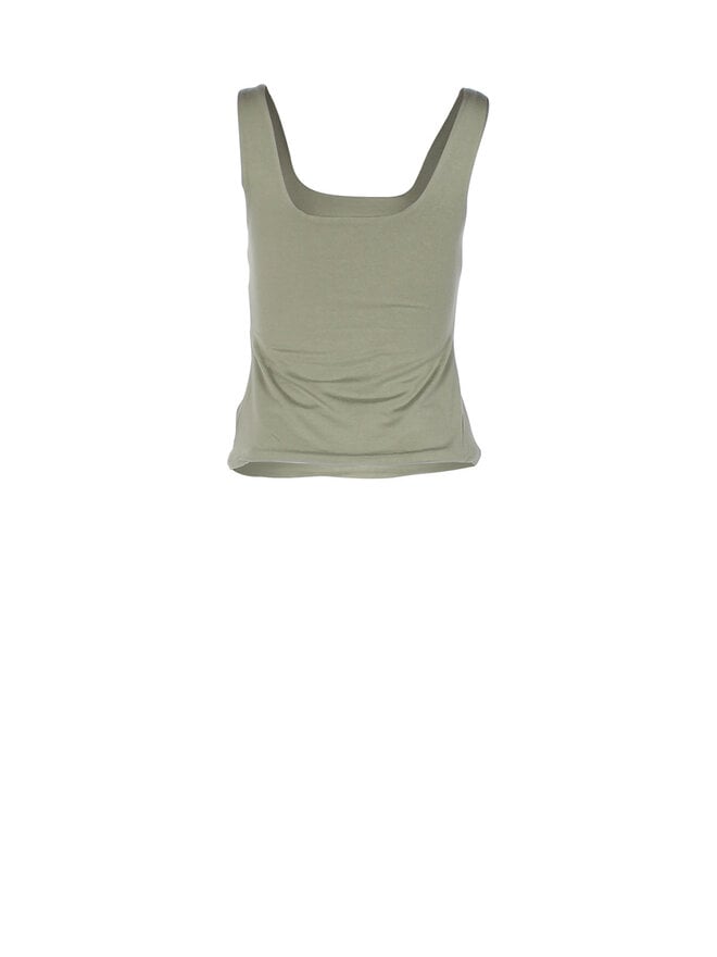 L'agence Jane Top Womens Silk Spaghetti Strap Tank Green Size XS - Helia  Beer Co