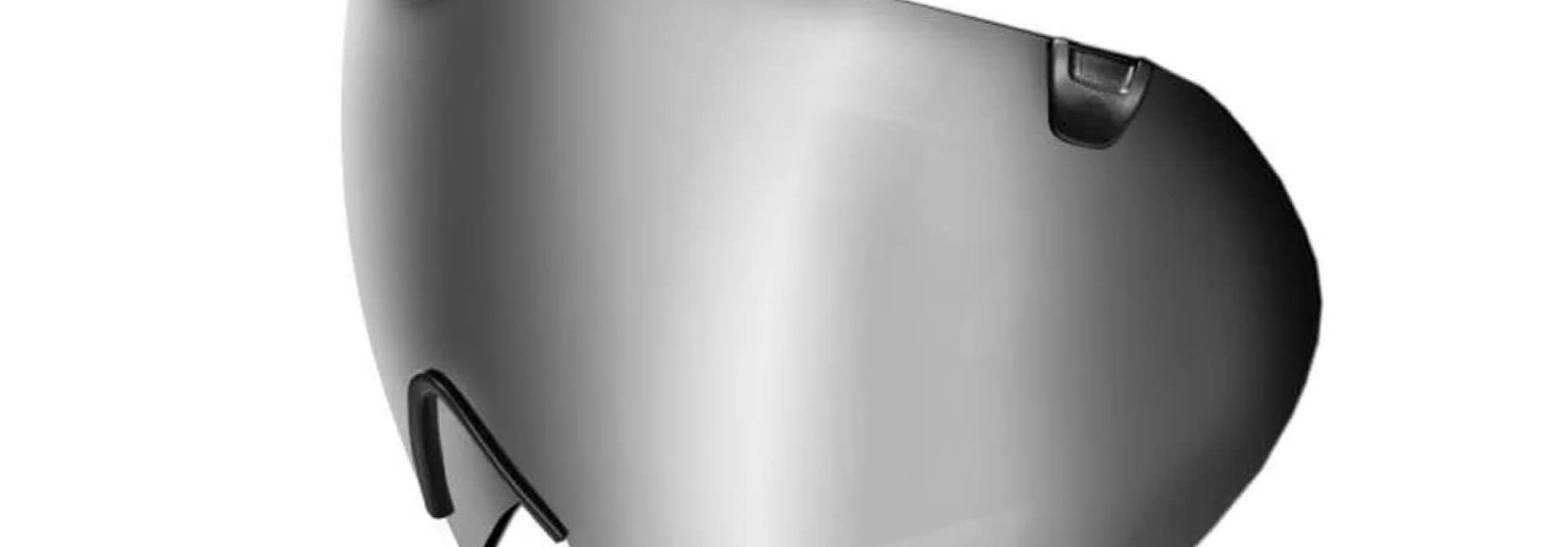 Mistral Silver Mirror Visor 58