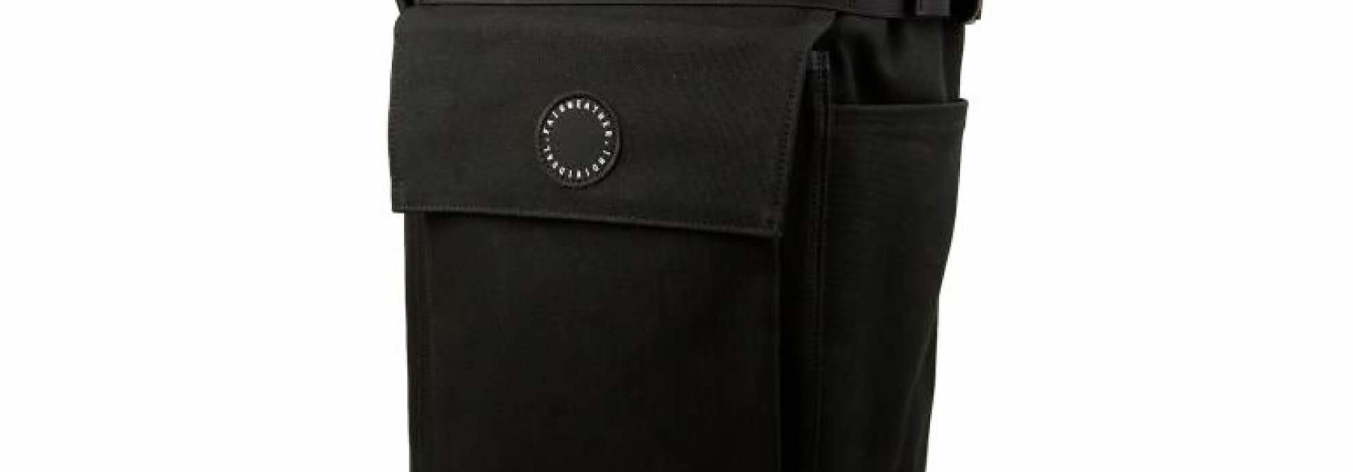 Roll Top Pannier Bag Black