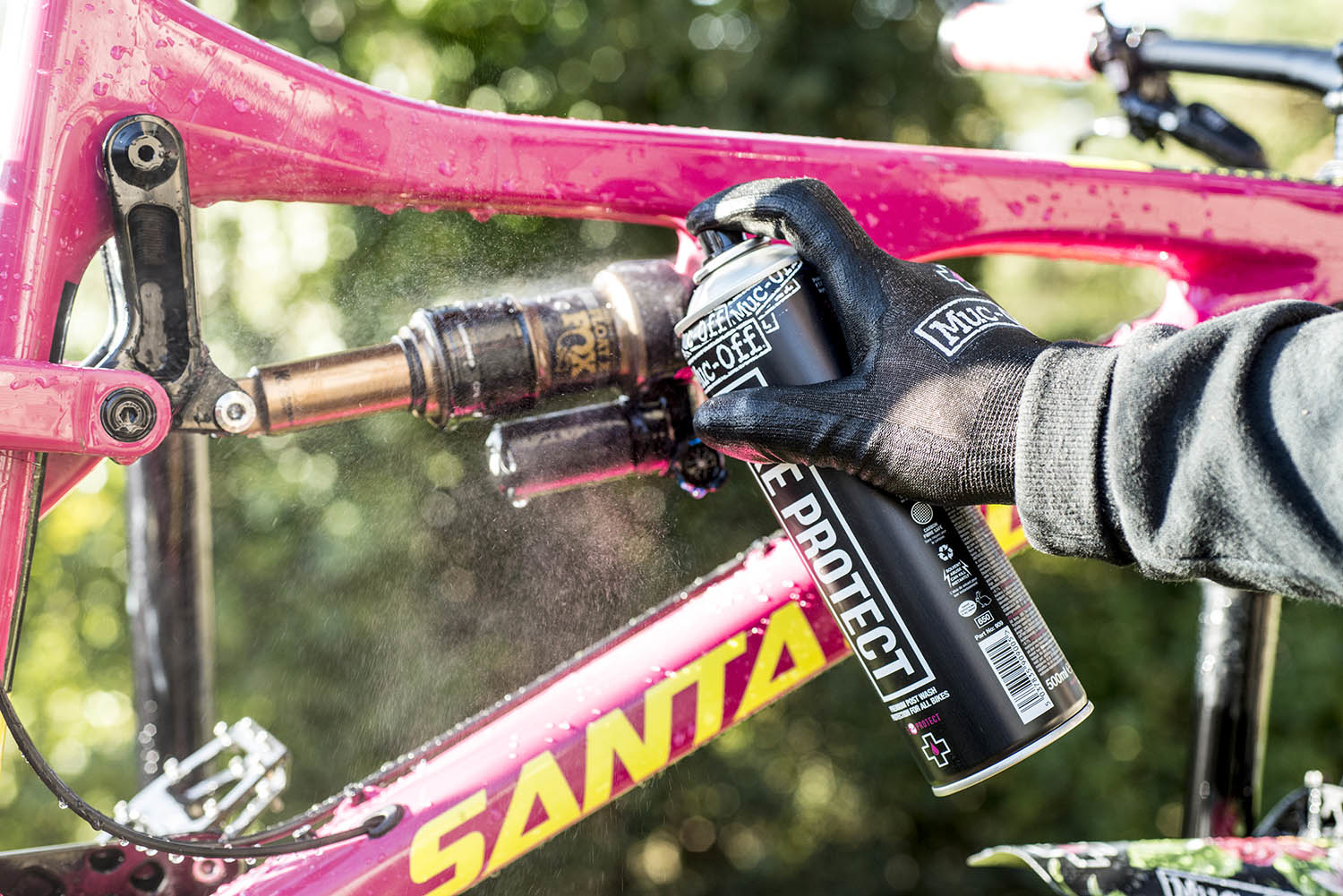 how to clean and protect your bike with muc off