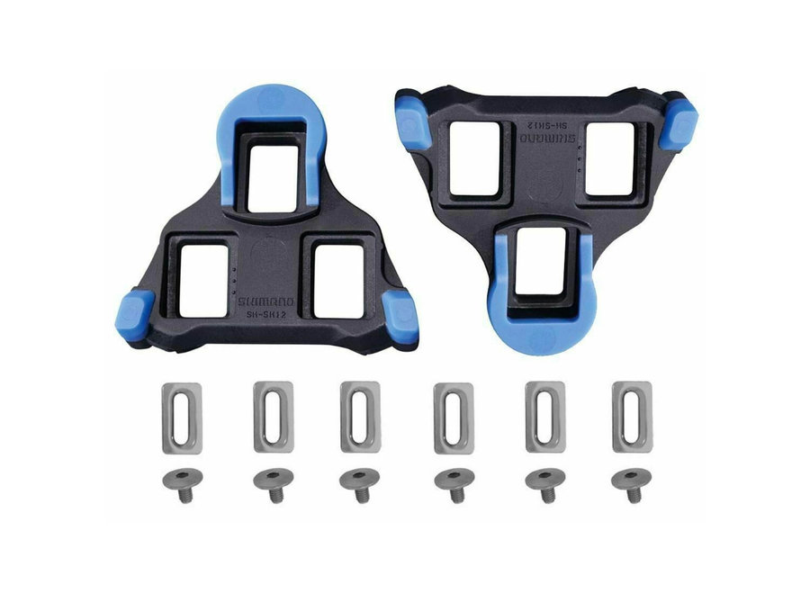 SM-SH12 Spd-Sl Cleat Set Front Center Pivot - Blue