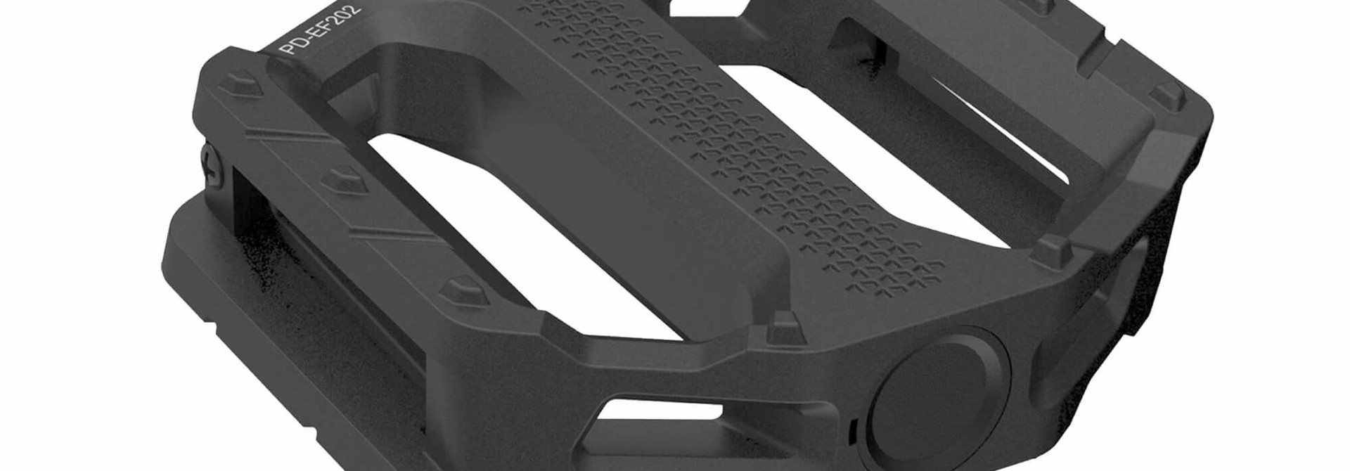 PD-EF202 Flat Platform Pedals Black E-Bike/ Trekking/ Urban